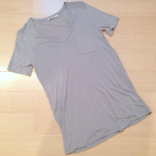 Alexander Wang(アレキサンダーワン)の未使用 T by ポケットTシャツ レディースのトップス(Tシャツ(半袖/袖なし))の商品写真