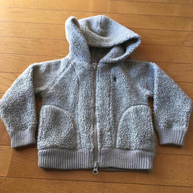 GYMPHLEX(ジムフレックス)の値下げしました！ジムフレックス ボアパーカー 90 キッズ/ベビー/マタニティのキッズ服女の子用(90cm~)(ジャケット/上着)の商品写真