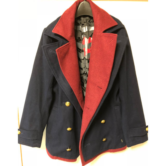 glamb(グラム)のGB14AW / JKT13 : Crawford P-coat メンズのジャケット/アウター(ピーコート)の商品写真