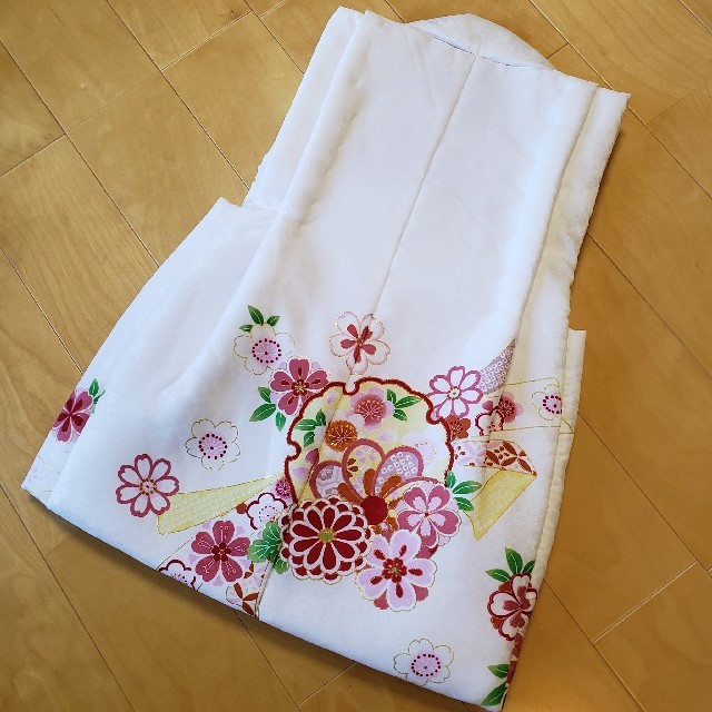 わーふ様専用★七五三 京都花ひめブランド 被布 単品 キッズ/ベビー/マタニティのキッズ服女の子用(90cm~)(和服/着物)の商品写真