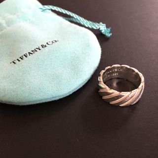 ティファニー(Tiffany & Co.)のレア❤️ Tiffany ティファニー ストライプリング (リング(指輪))