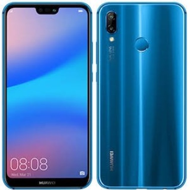 新品 simフリー huawei P20 lite ブルー スマホ/家電/カメラのスマートフォン/携帯電話(スマートフォン本体)の商品写真