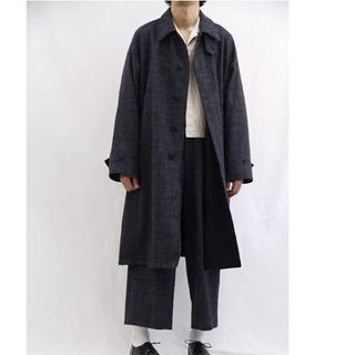 2 URU BALMACAAN COAT コート チェック type c(ステンカラーコート)