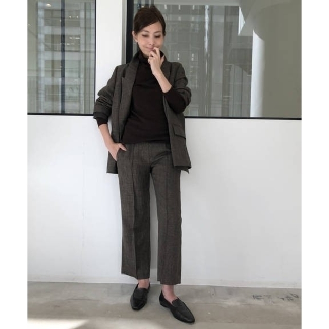 L'Appartement DEUXIEME CLASSE(アパルトモンドゥーズィエムクラス)のアパルトモン◆Polyestel Cropped Pants レディースのパンツ(クロップドパンツ)の商品写真