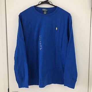 ポロラルフローレン(POLO RALPH LAUREN)の新品未着用 ラルフ・ローレン 長袖Tシャツ 160 ブルー(Tシャツ/カットソー)