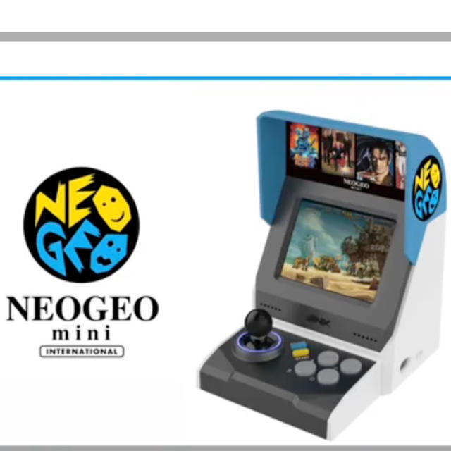 NEOGEO(ネオジオ)の送料込み NEOGEO mini 海外版 エンタメ/ホビーのゲームソフト/ゲーム機本体(家庭用ゲーム機本体)の商品写真