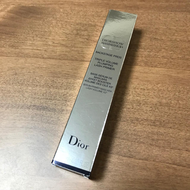 Christian Dior(クリスチャンディオール)の新品未使用☆ディオールショウマキシマイザー3D 10ml コスメ/美容のベースメイク/化粧品(マスカラ下地/トップコート)の商品写真