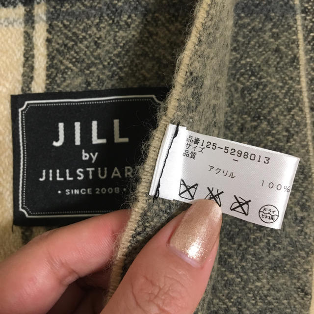 JILL by JILLSTUART(ジルバイジルスチュアート)のジルバイ ストール レディースのファッション小物(ストール/パシュミナ)の商品写真