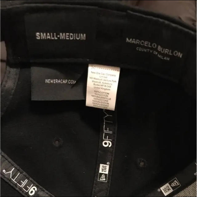 MARCELO BURLON(マルセロブロン)の値下げ不可 marcelo burlon new era cap メンズの帽子(キャップ)の商品写真