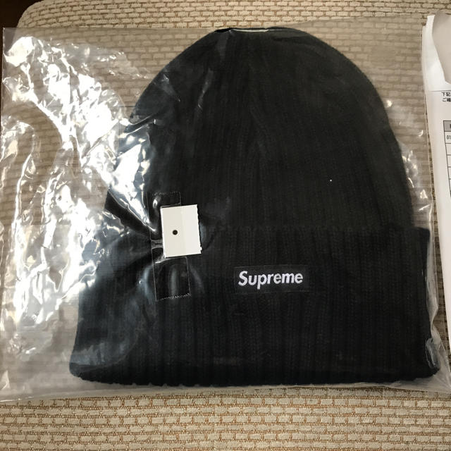 supreme  overdyed ribbed beanie