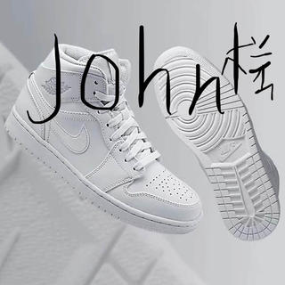 ナイキ(NIKE)のjohn様専用ページNIKE ナイキ エアジョーダン 1 MID BG(スニーカー)