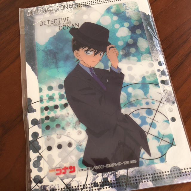 小学館 - 名探偵コナン 工藤新一&怪盗キッド クリアポストカード 小学館 - 名探偵コナン 工藤新一&怪盗キッド クリアポストカード
