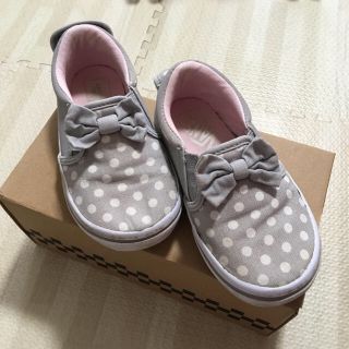 ヴァンズ(VANS)のVANS☆リボンスリッポン 17㎝(スリッポン)