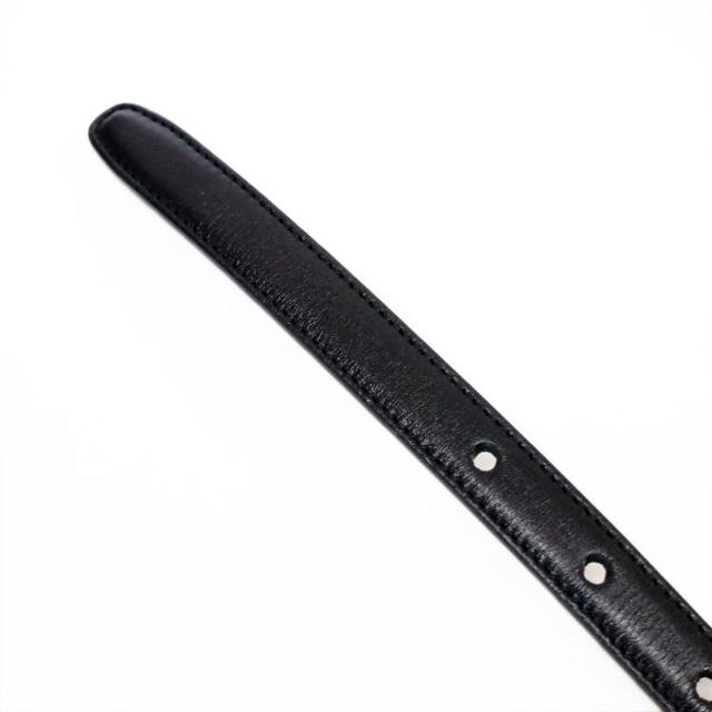 本物保証お得 Saint Laurent - 61SAINT LAURENTブラック 3連 レザー