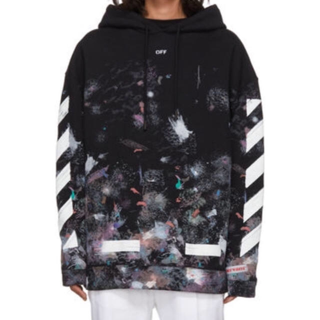 OFF-WHITE - off-white galaxy hoodie