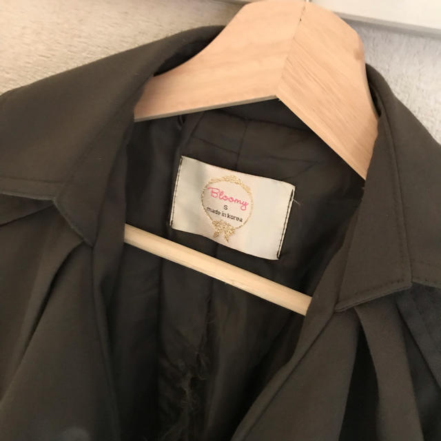 Lochie(ロキエ)のvintage❤︎ 韓国製ミニトレンチコート レディースのジャケット/アウター(トレンチコート)の商品写真