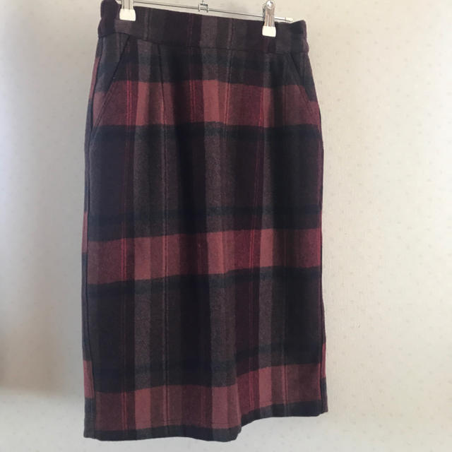w closet(ダブルクローゼット)のタイトスカート / チェック / レトロ レディースのスカート(ひざ丈スカート)の商品写真
