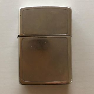 ジッポー(ZIPPO)のジッポー シンプル 使用感有り (タバコグッズ)