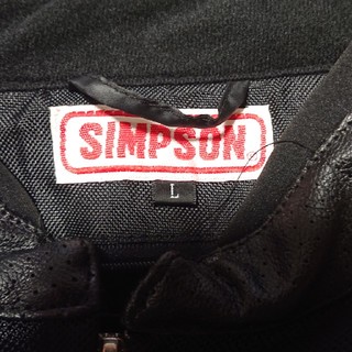 シンプソン(SIMPSON)のシンプソン ライダースジャケット (夏用)(ライダースジャケット)