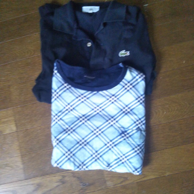 BURBERRY(バーバリー)のしばぽん様専用　バーバリー、ラコステ2点セット メンズのトップス(Tシャツ/カットソー(七分/長袖))の商品写真