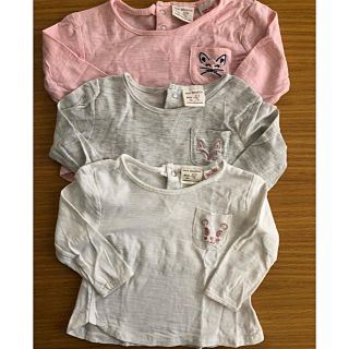 ザラキッズ(ZARA KIDS)のZARA baby ロンT 70 75(Ｔシャツ)