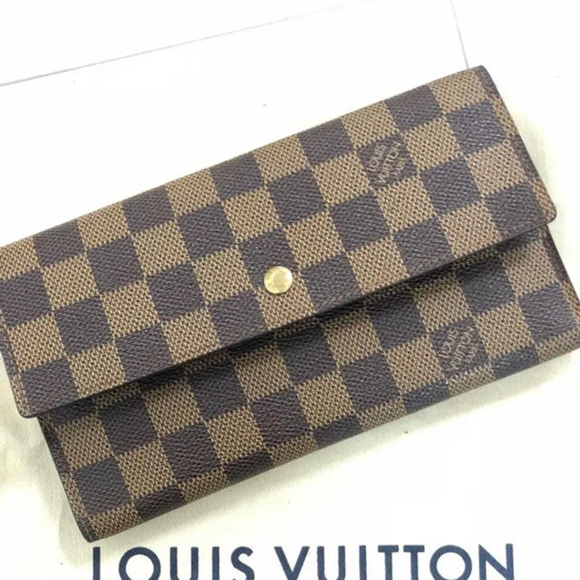 LOUIS VUITTON  ダミエ 三つ折り財布