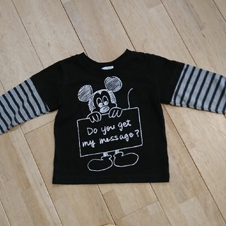 ディズニー(Disney)のミッキーマウス  90㎝  Tシャツ(Tシャツ/カットソー)