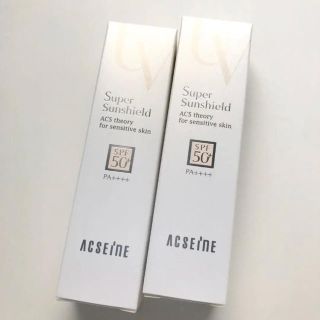 アクセーヌ(ACSEINE)のスーパーサンシールドEX アクセーヌ 日焼け止め SPF50(日焼け止め/サンオイル)