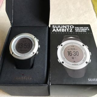 スント(SUUNTO)のセール！スント アンビット2  シルバーHR(腕時計(デジタル))