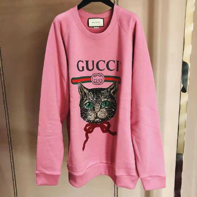 gucci グッチ 猫柄 スウェット | フリマアプリ ラクマ