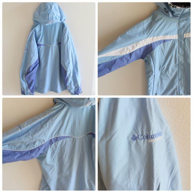 Columbia(コロンビア)のUS コロンビア lightBlue マウンテン ジャケット women's M スポーツ/アウトドアのアウトドア(登山用品)の商品写真