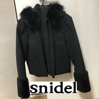 スナイデル(SNIDEL)のスナイデル SNIDEL  フォックスファー ショートムートン(ムートンコート)