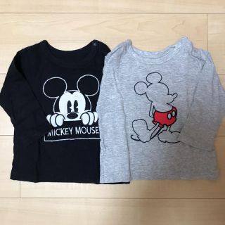 ユニクロ(UNIQLO)のUNIQLO ロンT 80 ミッキー(Ｔシャツ)