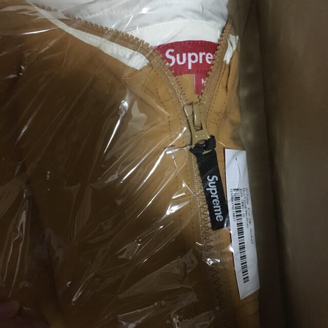 Supreme 2-tone zip up jacket gold M