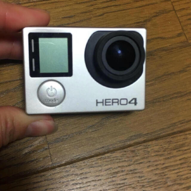 GoPro(ゴープロ)の値下げ！gopro hero4  スマホ/家電/カメラのカメラ(コンパクトデジタルカメラ)の商品写真