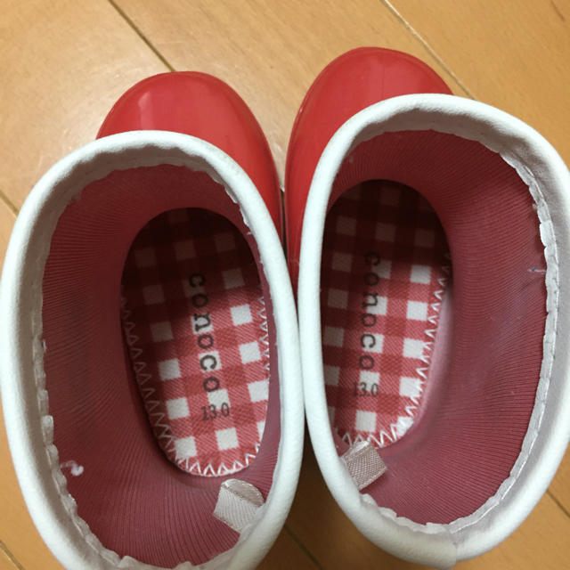 しまむら(シマムラ)の【美品】長靴 13.0 キッズ/ベビー/マタニティのベビー靴/シューズ(~14cm)(長靴/レインシューズ)の商品写真