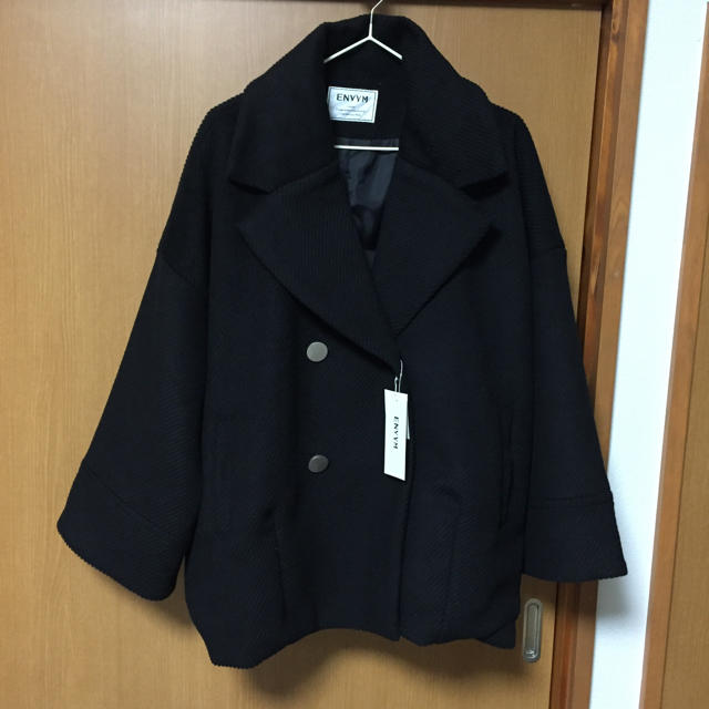 お得 ENVYM - envym 新作 ダブルコクーンコートの通販 by ak..shop|アンビーならラクマ 正規店新作