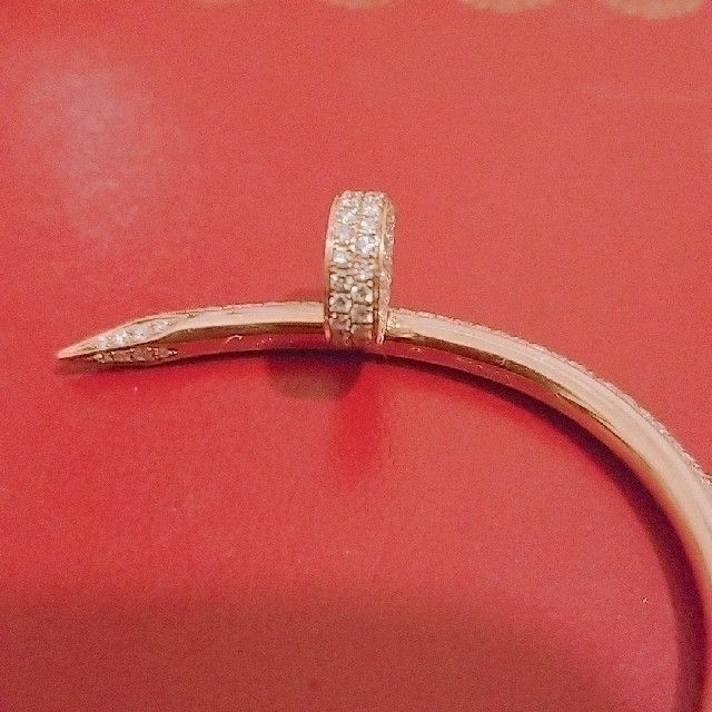 Cartier - 再出品早い者勝ち!カルティエジュストアンクルピンク