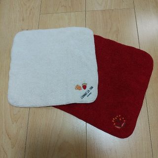 コムサイズム(COMME CA ISM)のコムサイズム　ハンドタオル×２(タオル/バス用品)