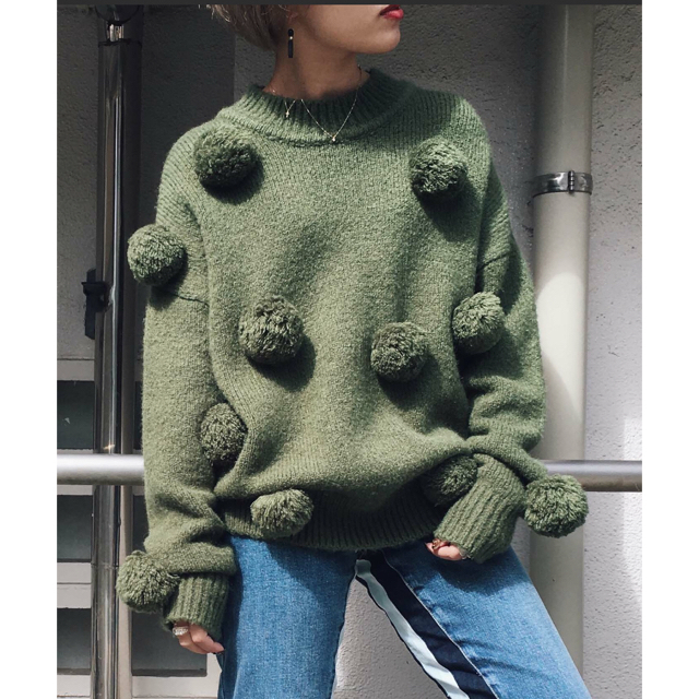 Ameri VINTAGE(アメリヴィンテージ)の【最終値下げ】AMERI RABBIT FROST KNIT  レディースのトップス(ニット/セーター)の商品写真