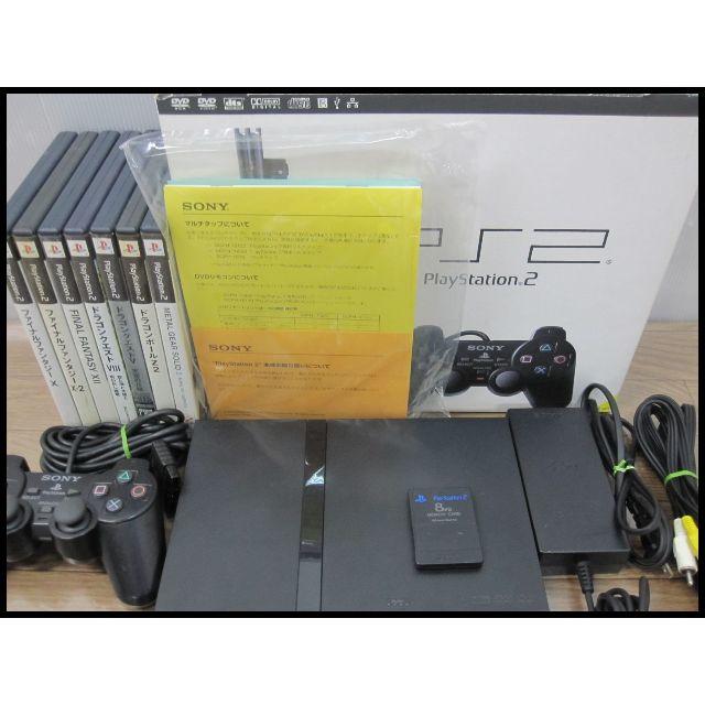 tf2011 PS2 薄型 本体一式 SCPH-7000 箱付 ソフト7本セット