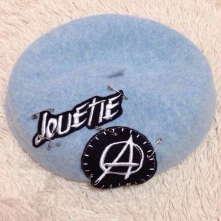 ジュエティ(jouetie)のjouetie♡リメイクベレー帽(ハンチング/ベレー帽)