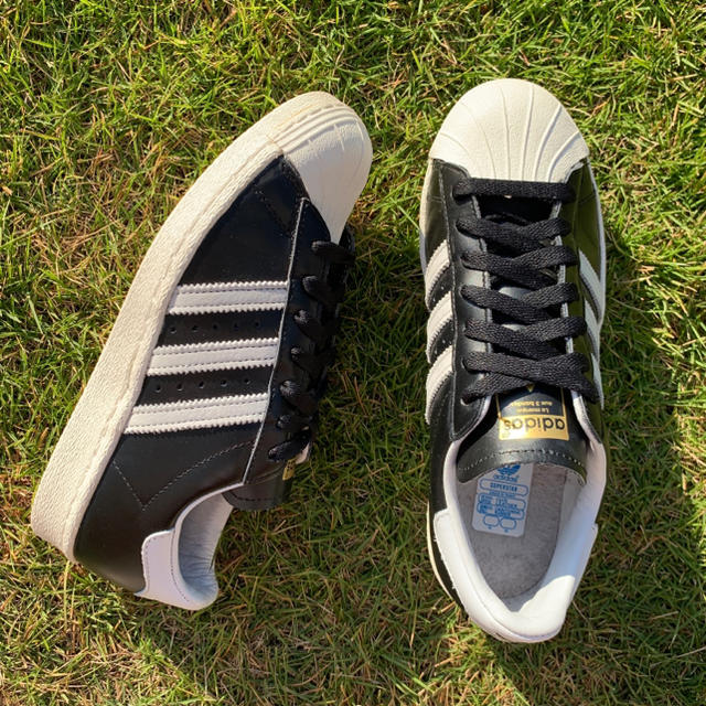 adidas(アディダス)の美品24 adidasアディダス スーパースター80S VIN DLX W731 レディースの靴/シューズ(スニーカー)の商品写真