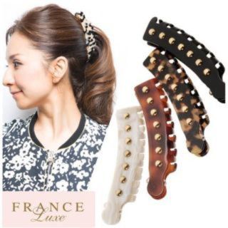 コレットマルーフ(colette malouf)のFrance Luxe★ラージ  キャスケード 　トーキョウ(バレッタ/ヘアクリップ)