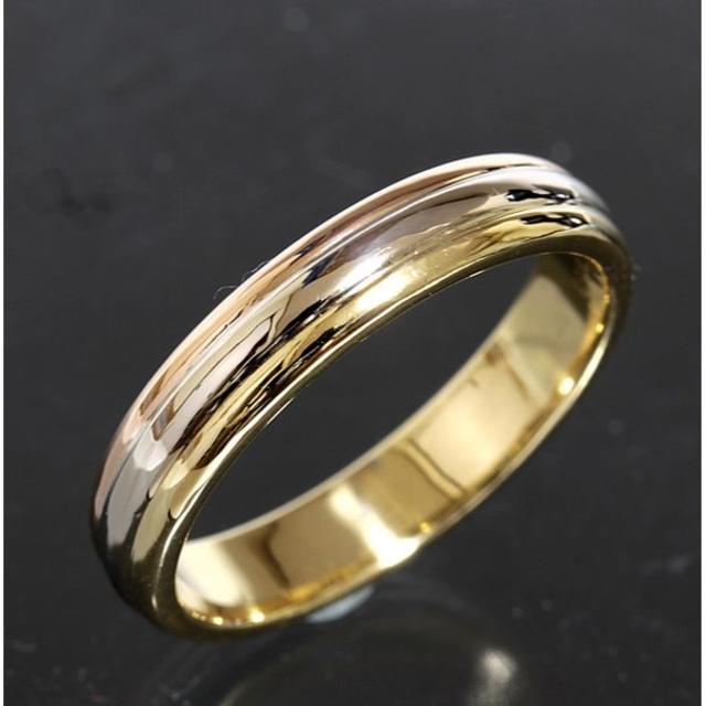 Cartier(カルティエ)のカルティエ cartier スリーカラー リング size67 K18 仕上済 メンズのアクセサリー(リング(指輪))の商品写真