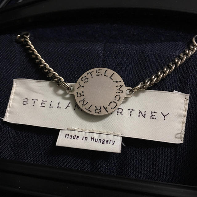 Stella McCartney(ステラマッカートニー)のステラマッカートニー  コート ネイビー 9号 チェスターコート レディースのジャケット/アウター(チェスターコート)の商品写真