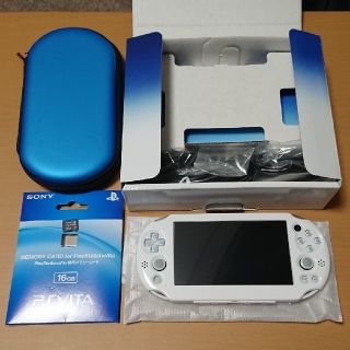 プレイステーションヴィータ(PlayStation Vita)のぽんぽこたぬきち様専用　中古 PSVITA  Wi-Fiモデル  PCH-200(携帯用ゲーム機本体)