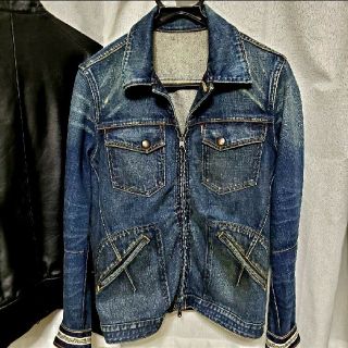 想像を超えての Gジャン デニムジャケット インディゴ ナンバーナイン 直販値下げ ナンバーナイン インディゴ Gジャン デニムジャケット Gジャン/デニムジャケット
