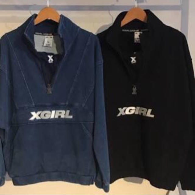 X-girl(エックスガール)のＸ-GIRL アノラック レディースのトップス(トレーナー/スウェット)の商品写真