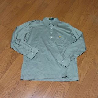 ゴールデンベア(Golden Bear)のゴールデンベア　形状記憶　長袖シャツ　Mサイズ　美品　うぐいす色(Tシャツ/カットソー(半袖/袖なし))